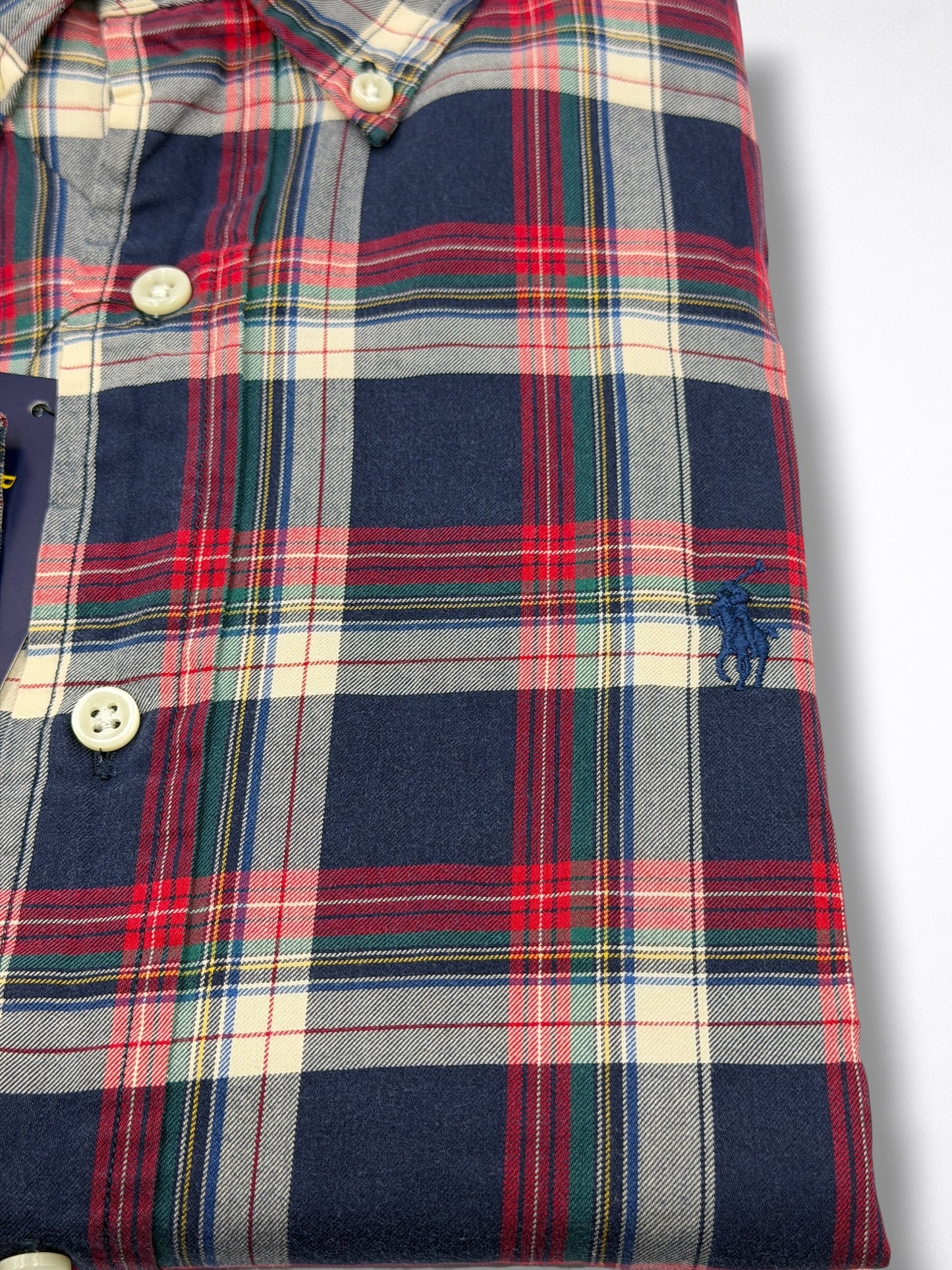 Camisa Polo Ralph Lauren Classic Fit Manga Larga talla L, modelo reducido sirve para Talla M