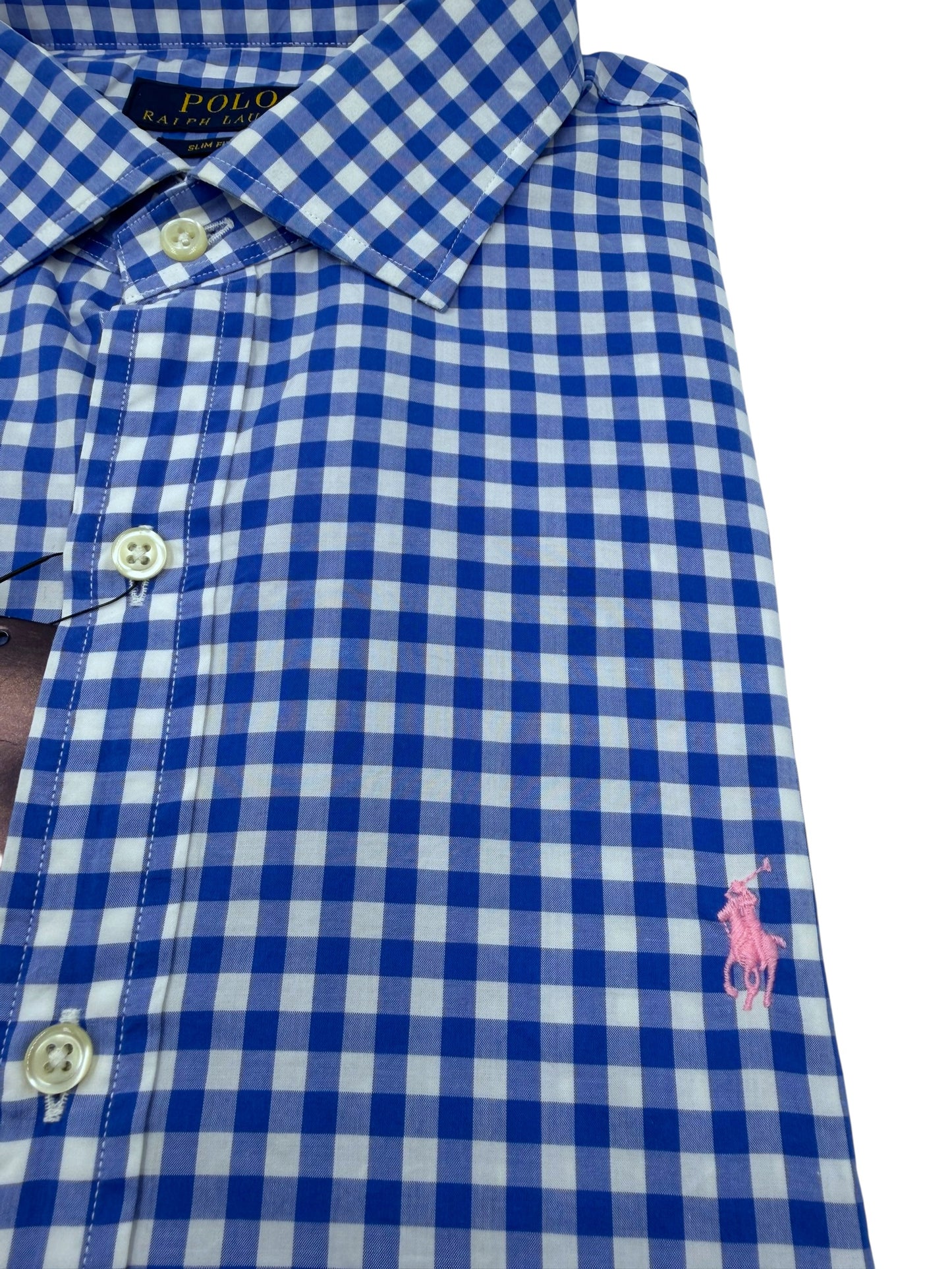 Camisa Polo Ralph Lauren Classic Fit Manga Larga Talla L