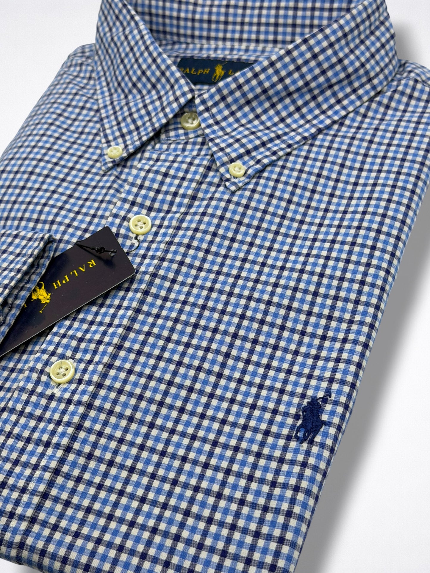 Camisa Polo Ralph Lauren Classic Fit Manga Larga Talla XL