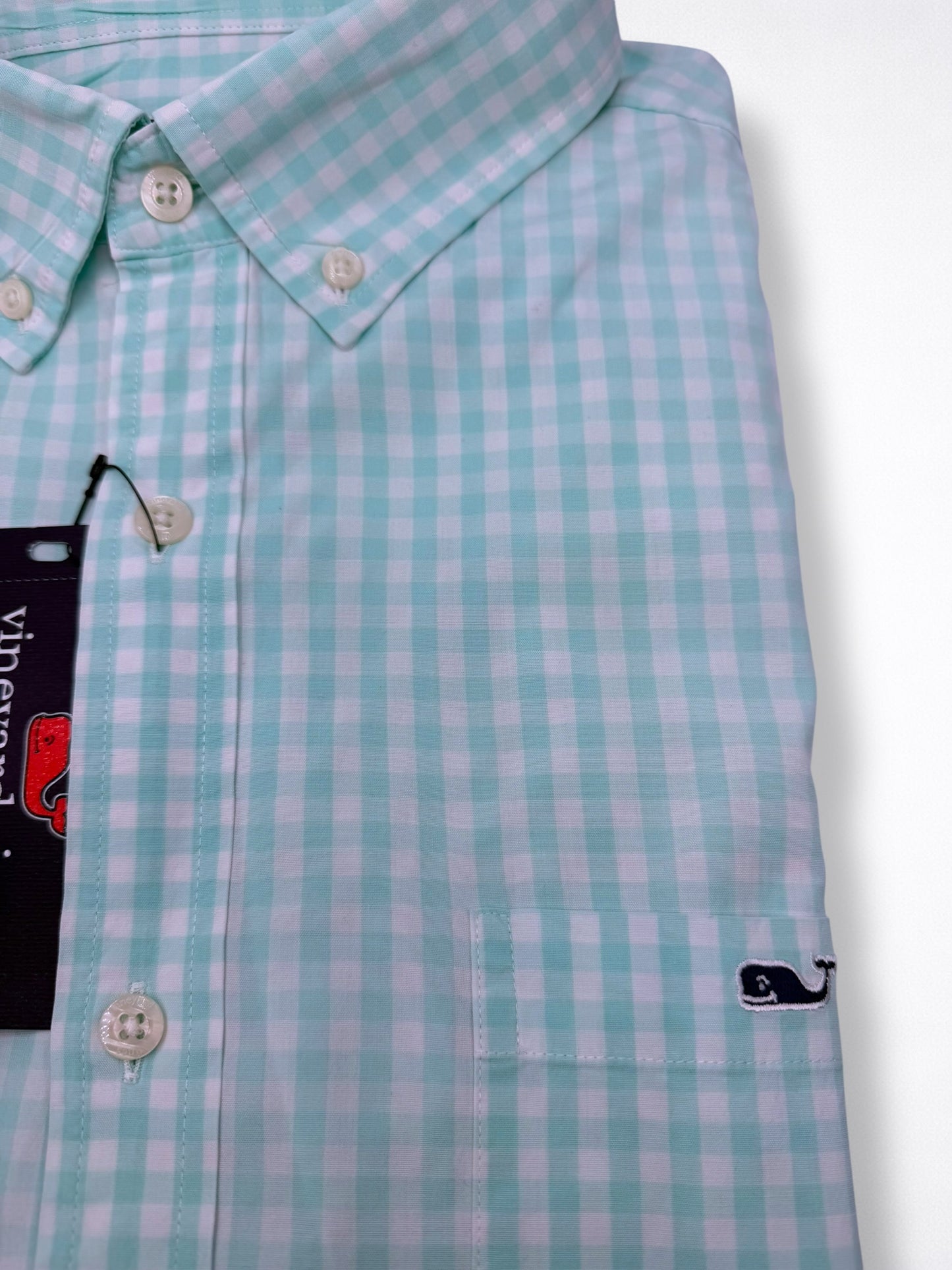 Camisa Vineyard Vines Classic Fit Manga Larga Talla L