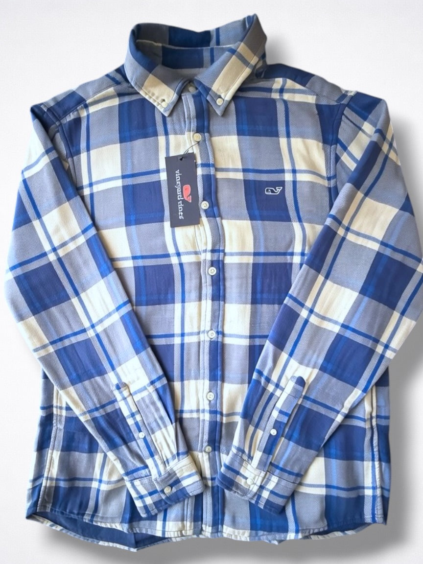 Camisa Vineyard Vines Classic Fit Manga Larga Talla M