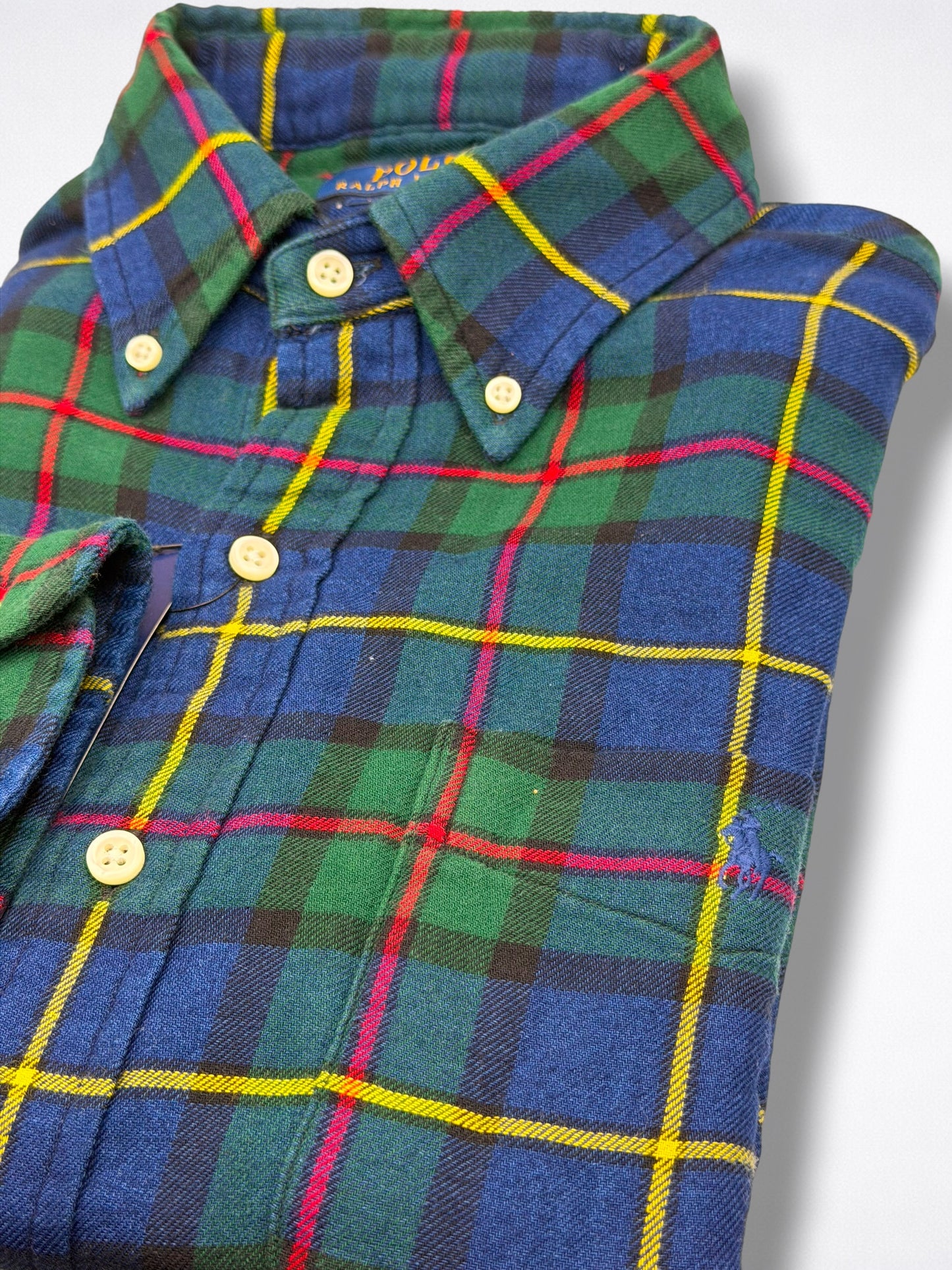 Camisa Polo Ralph Lauren Classic Fit Manga Larga Talla M