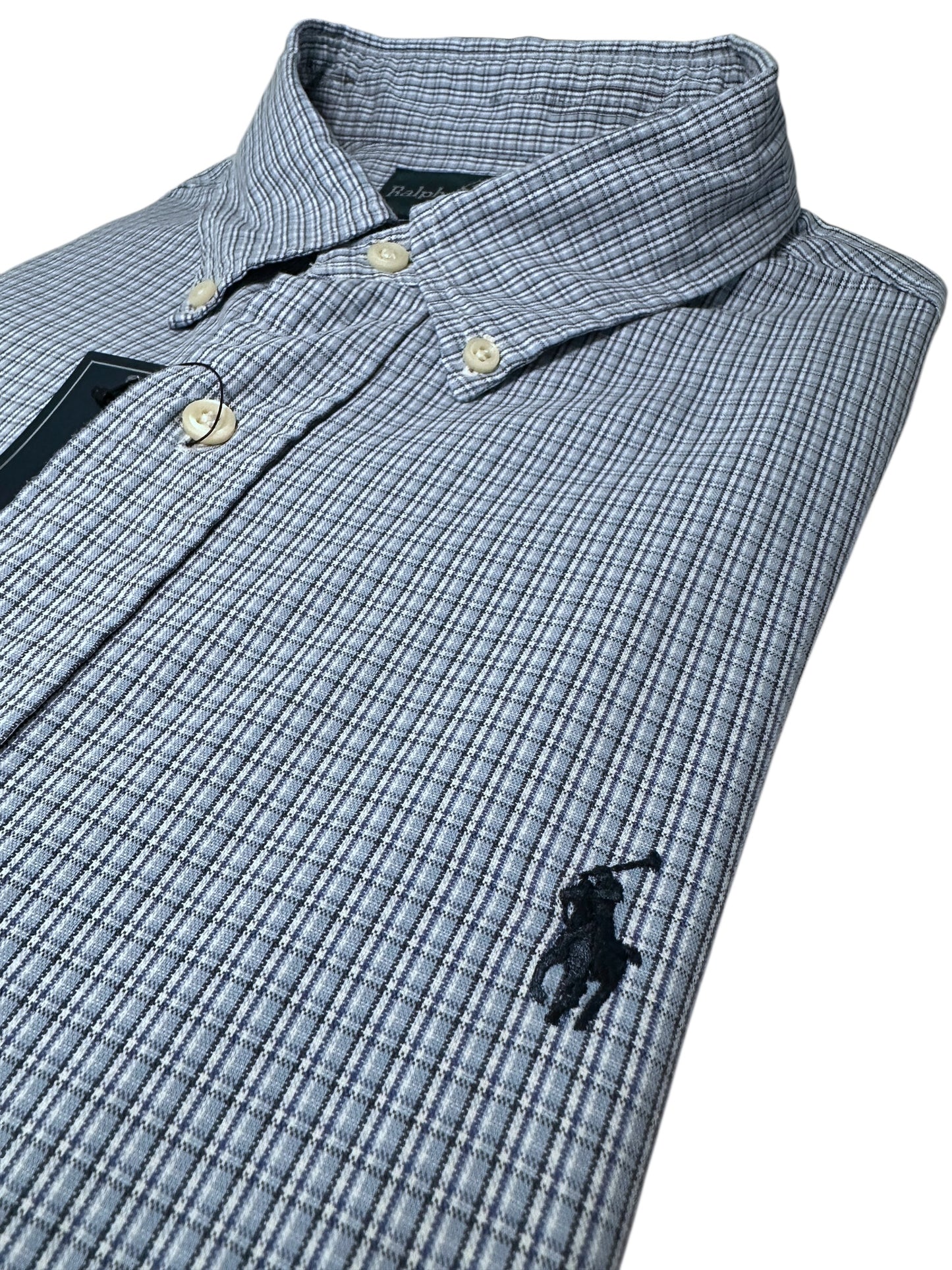 Camisa Polo Ralph Lauren Custom Fit Manga Corta Talla L