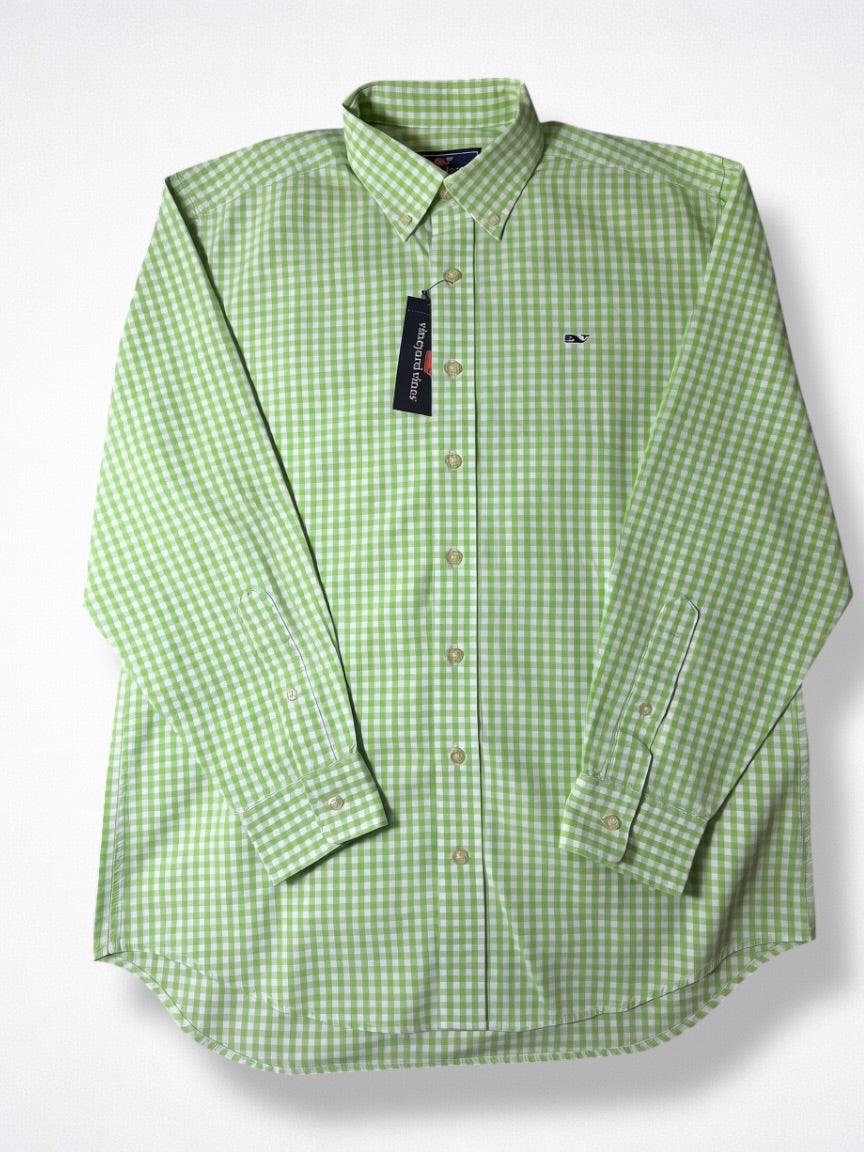 Camisa Vineyard Vines Classic Fit Manga Larga Talla M