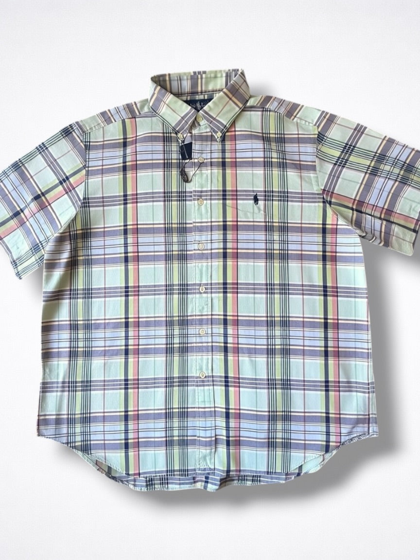 Camisa Polo Ralph Lauren Classic Fit Manga Corta Talla XL