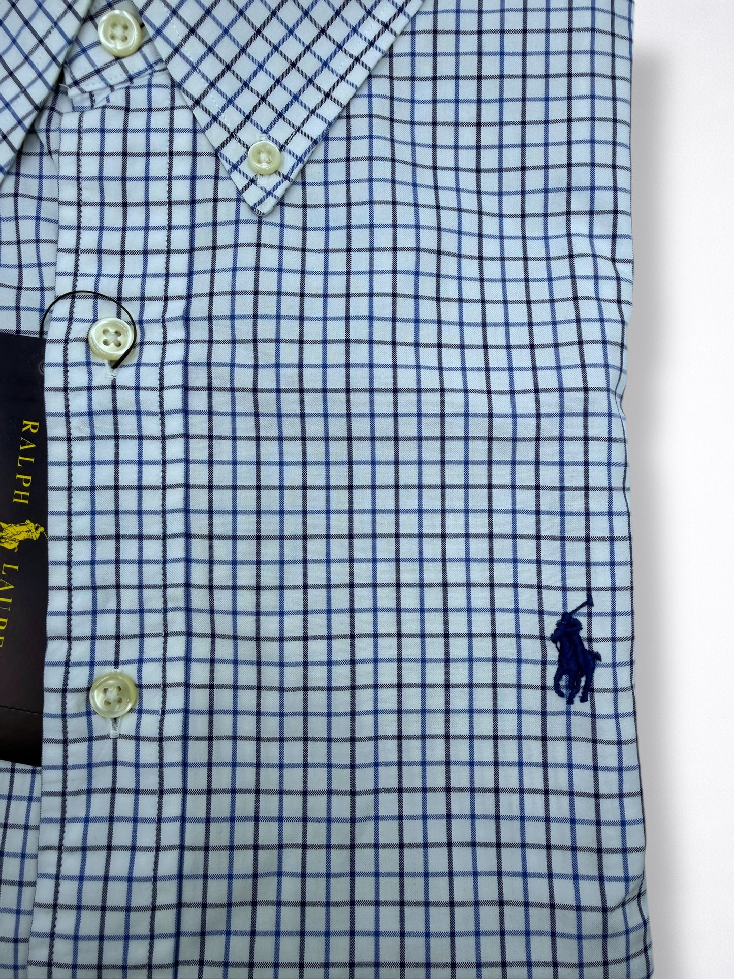 Camisa Polo Ralph Lauren Classic Fit Manga Larga Talla L