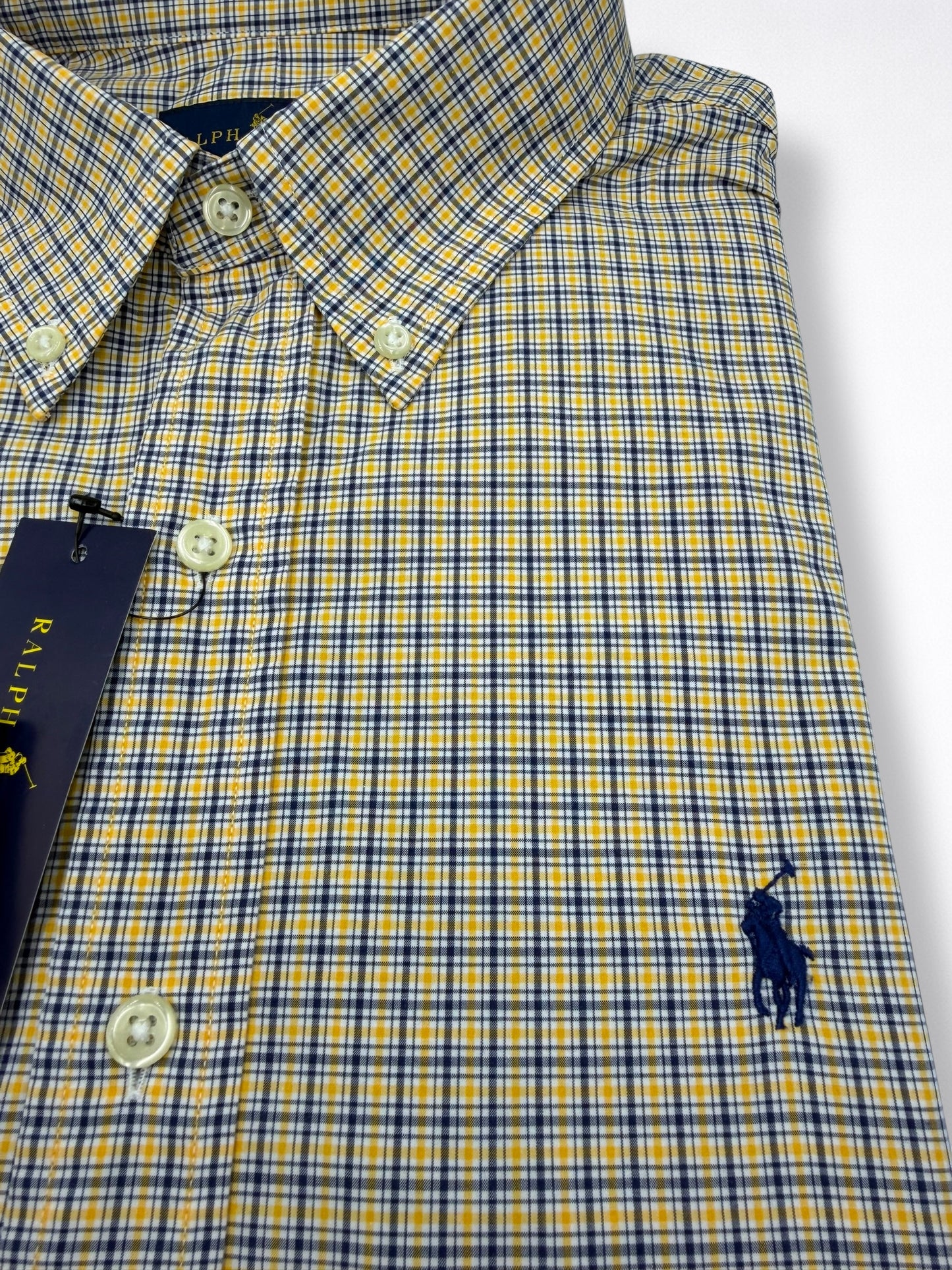 Camisa Polo Ralph Lauren Classic Fit Manga Larga Talla L