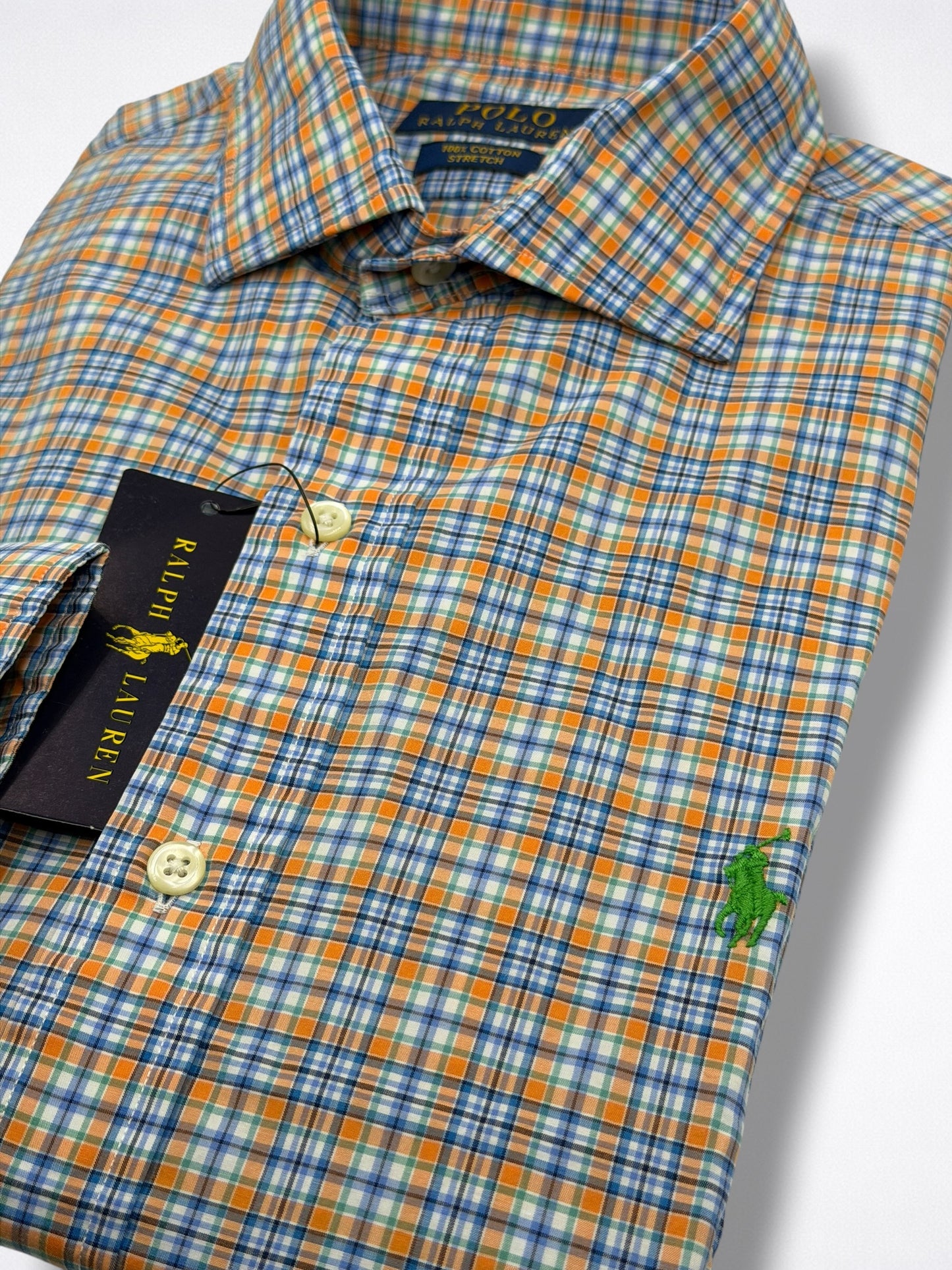 Camisa Polo Ralph Lauren Classic Fit Manga Larga Talla S