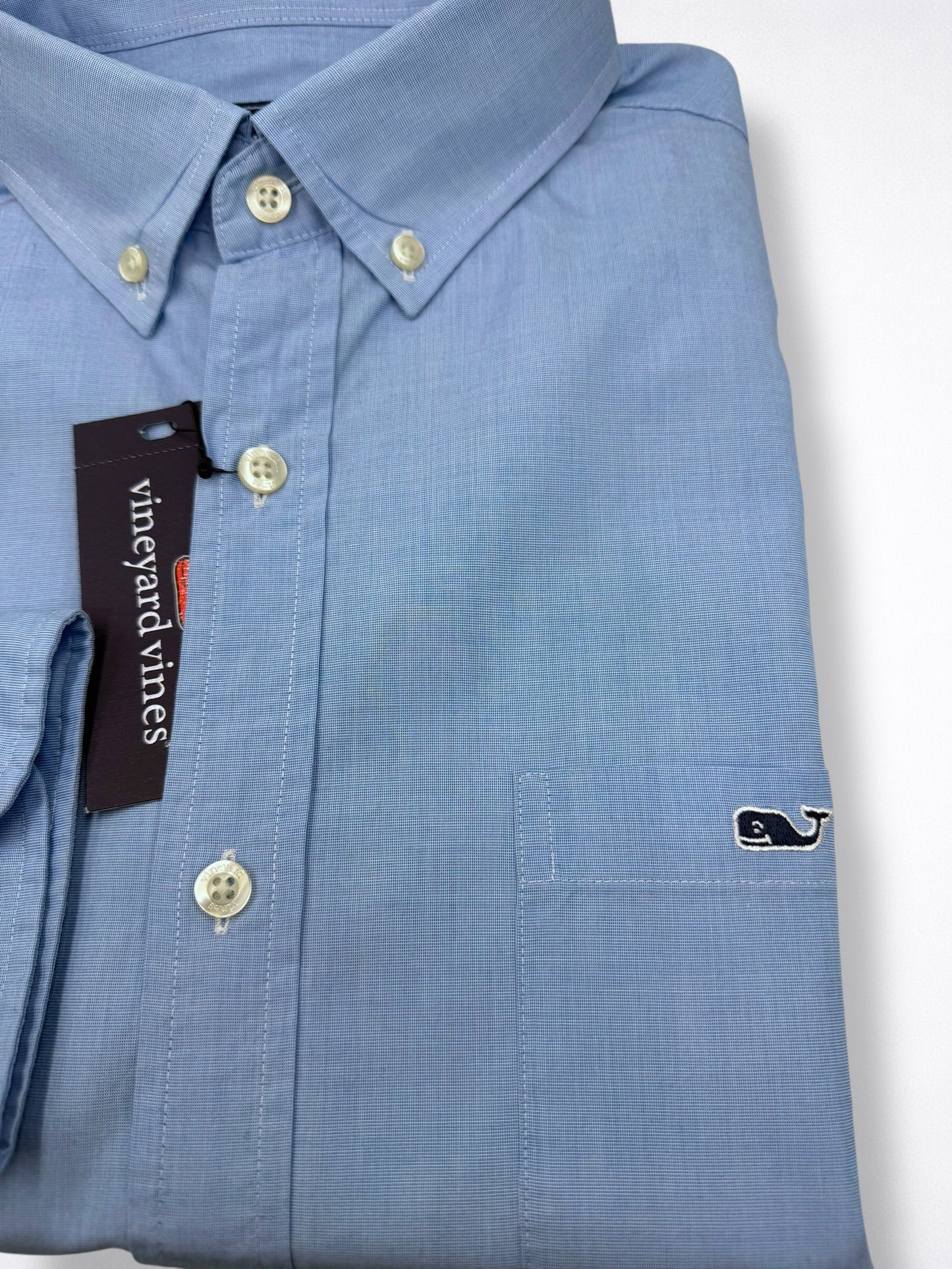 Camisa Vineyard Vines Classic Fit Manga Larga Talla L