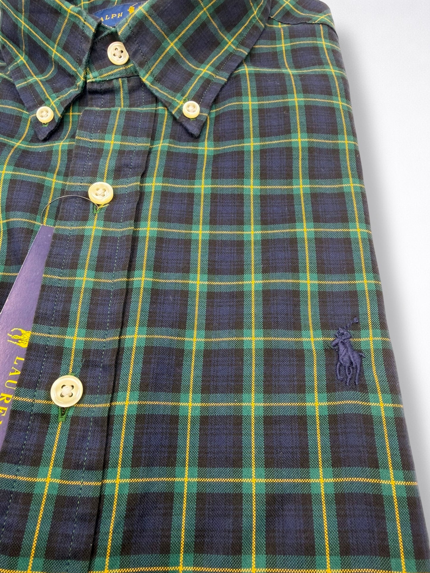 Camisa Polo Ralph Lauren Classic Fit Manga Larga Talla S