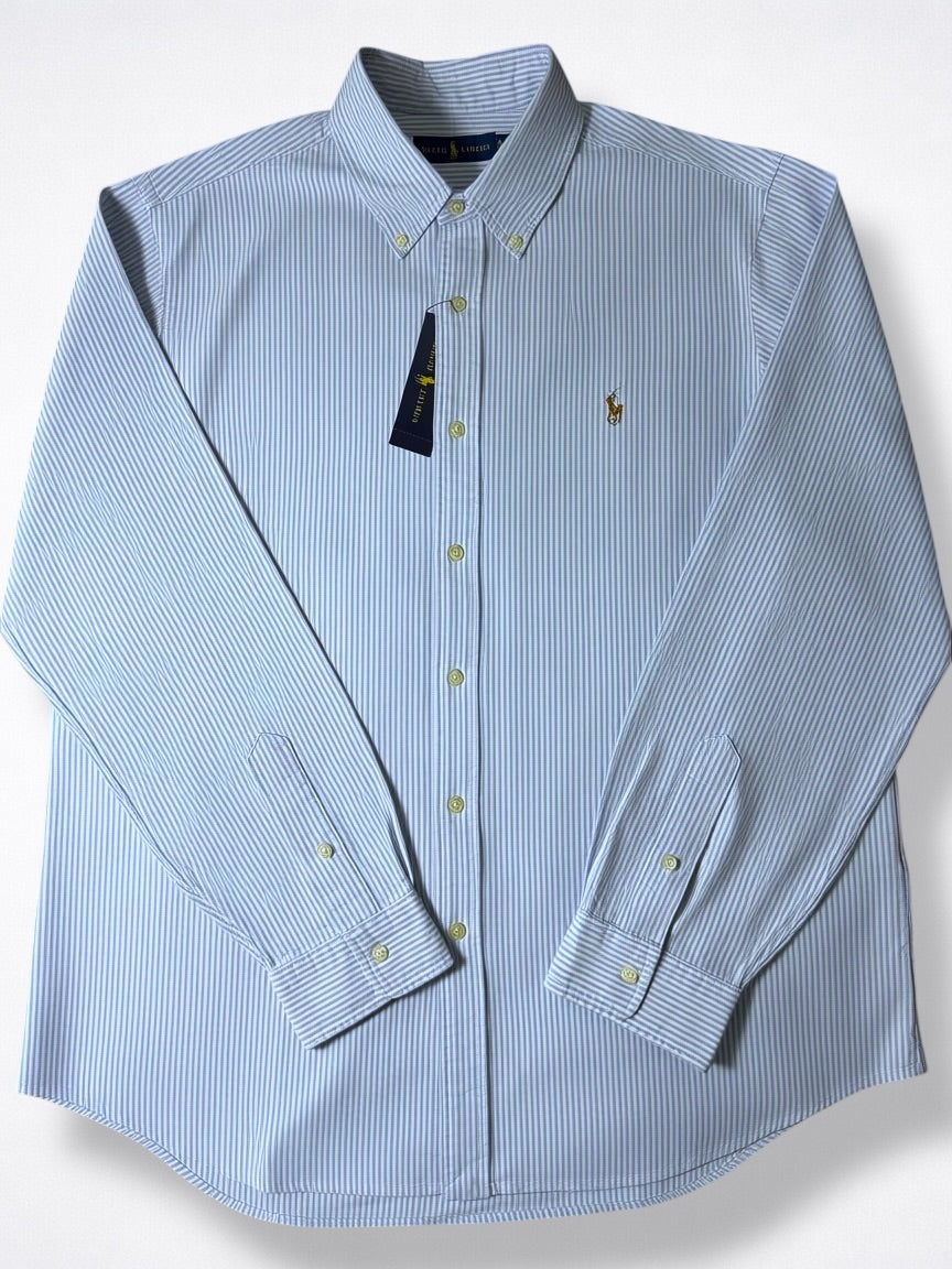 Camisa Polo Ralph Lauren Classic Fit Manga Larga Talla XL