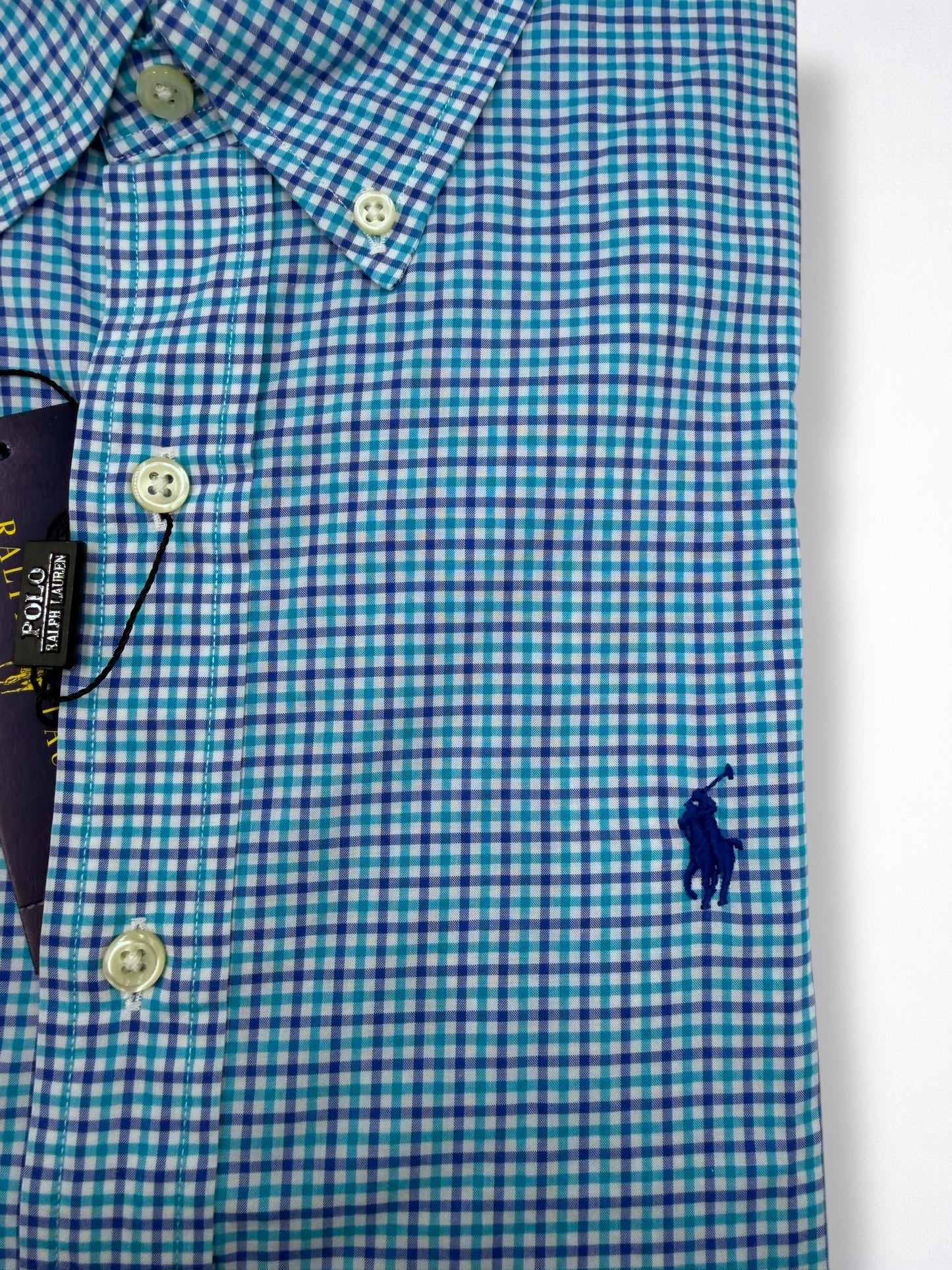 Camisa Polo Ralph Lauren Classic Fit Manga Larga Talla M