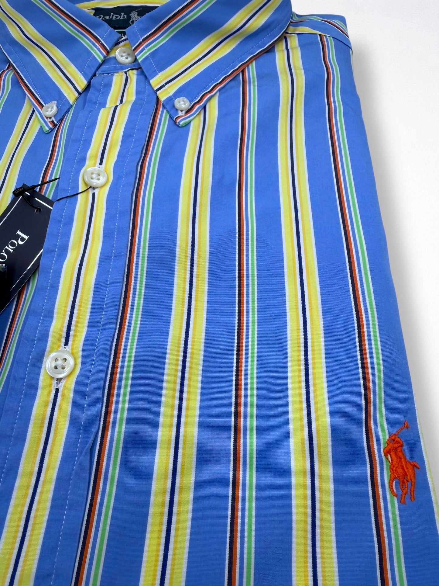 Camisa Polo Ralph Lauren Classic Fit Manga Larga Talla XL