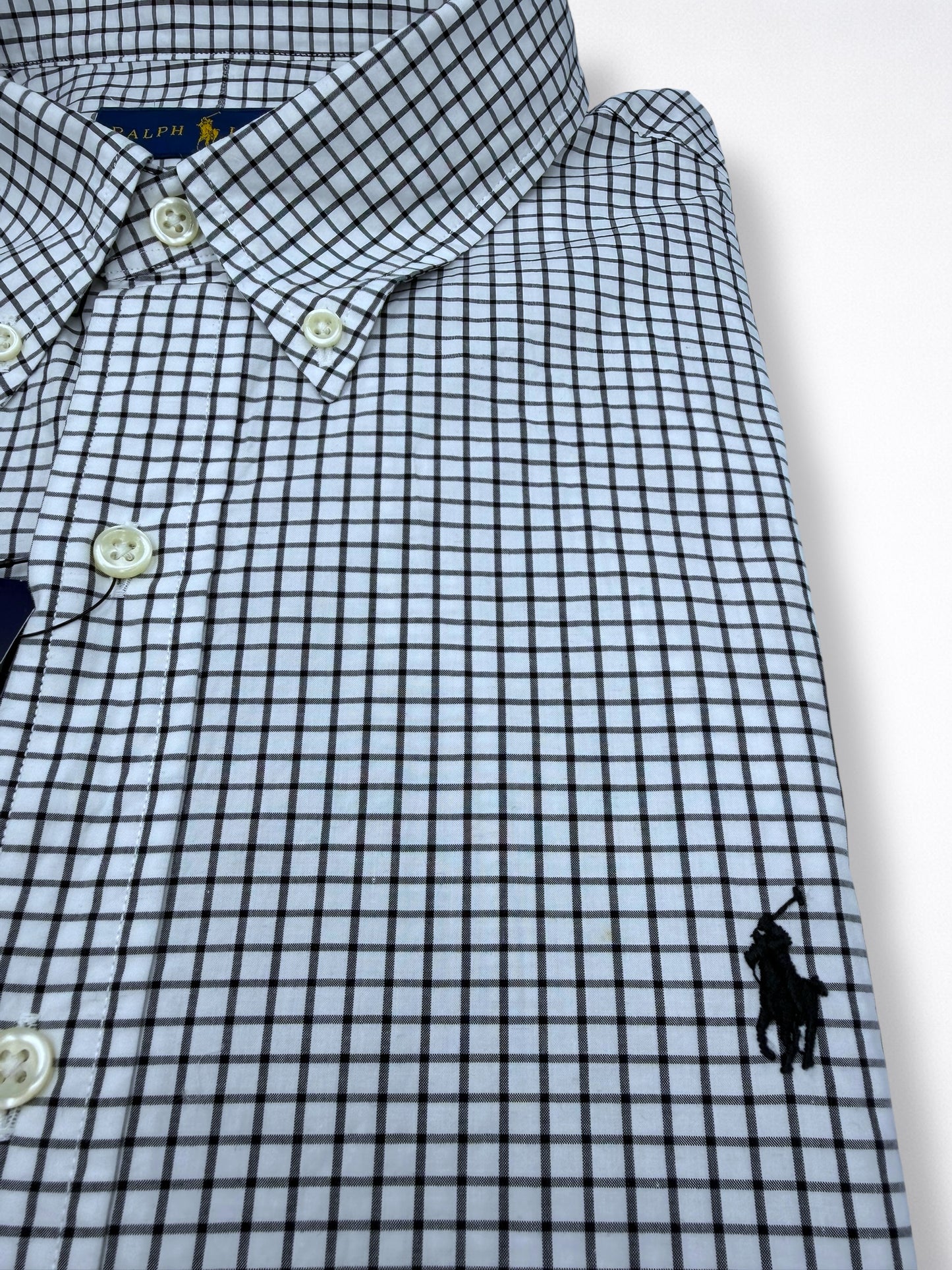 Camisa Polo Ralph Lauren Classic Fit Manga Larga Talla XL