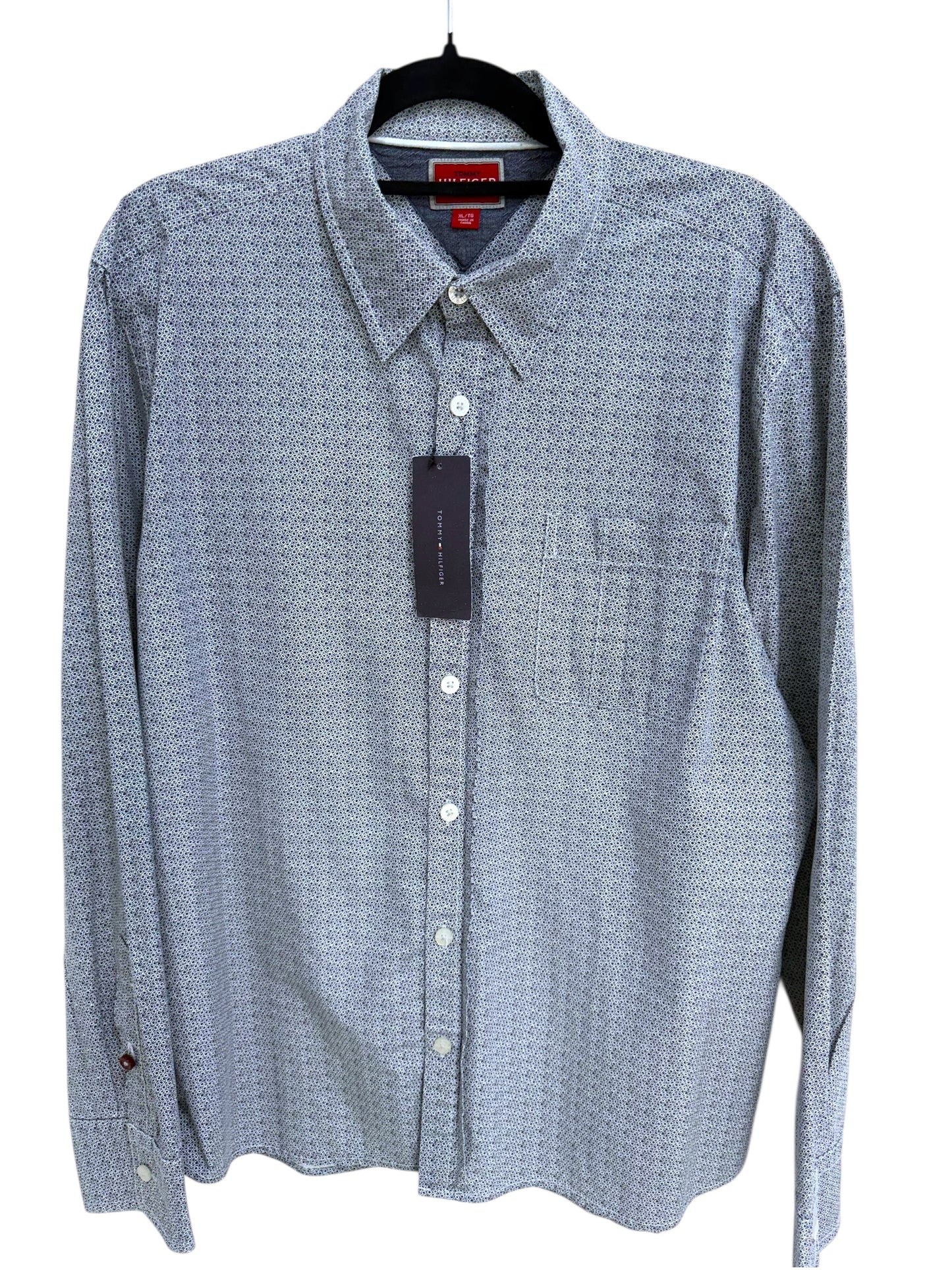 Camisa Tommy Hilfiger Classic Fit Manga Larga Talla L