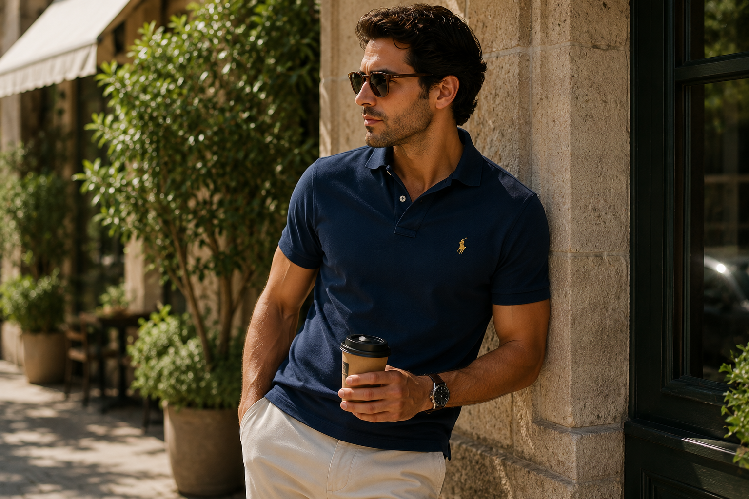 PLAYERAS TIPO POLO Y CUELLO REDONDO