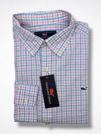 Camisa Vineyard Vines Classic Fit Manga Larga Talla L