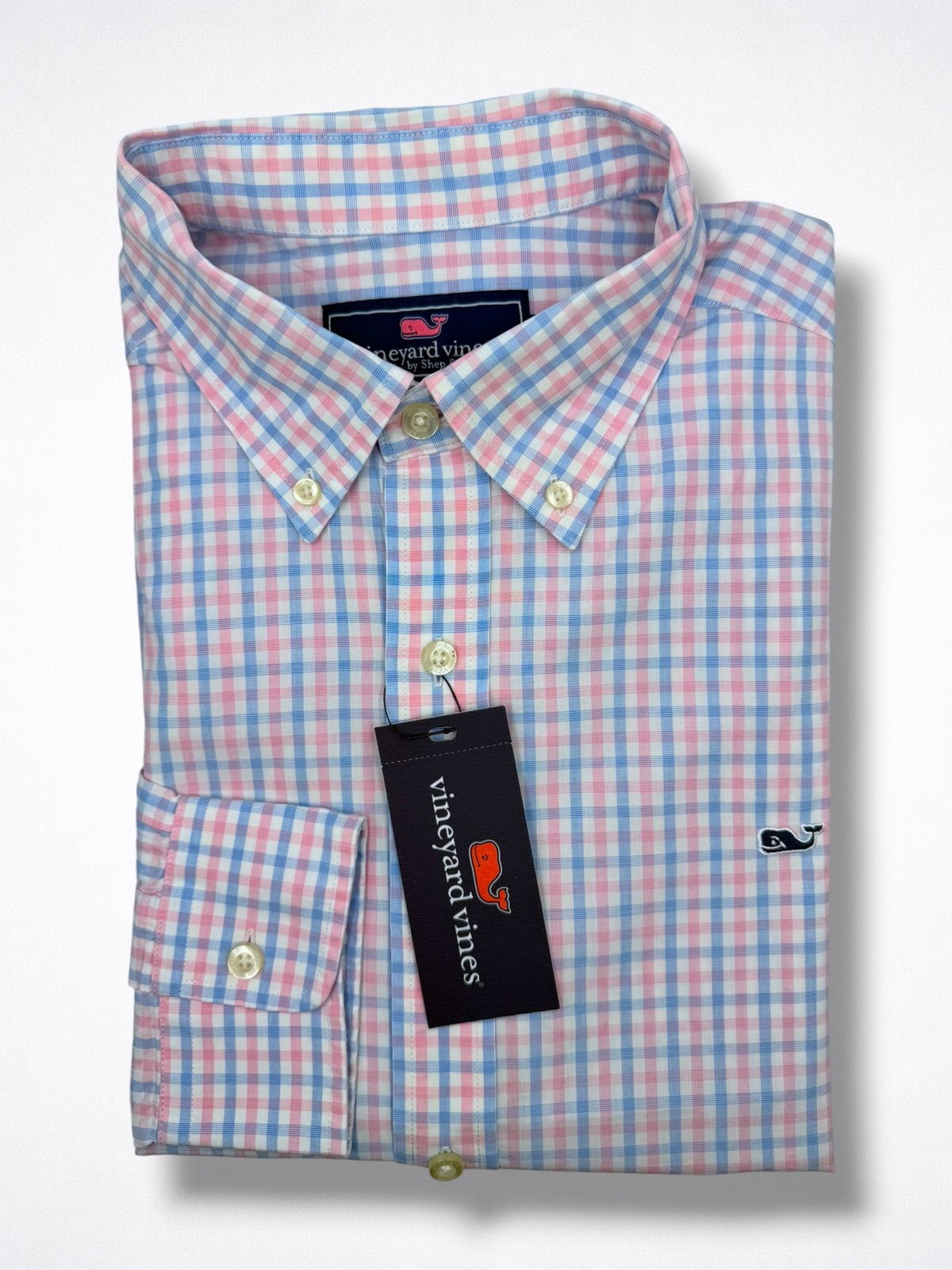 Camisa Vineyard Vines Classic Fit Manga Larga Talla L