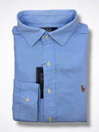 Camisa Polo Ralph Lauren Classic Fit Manga Larga Talla L