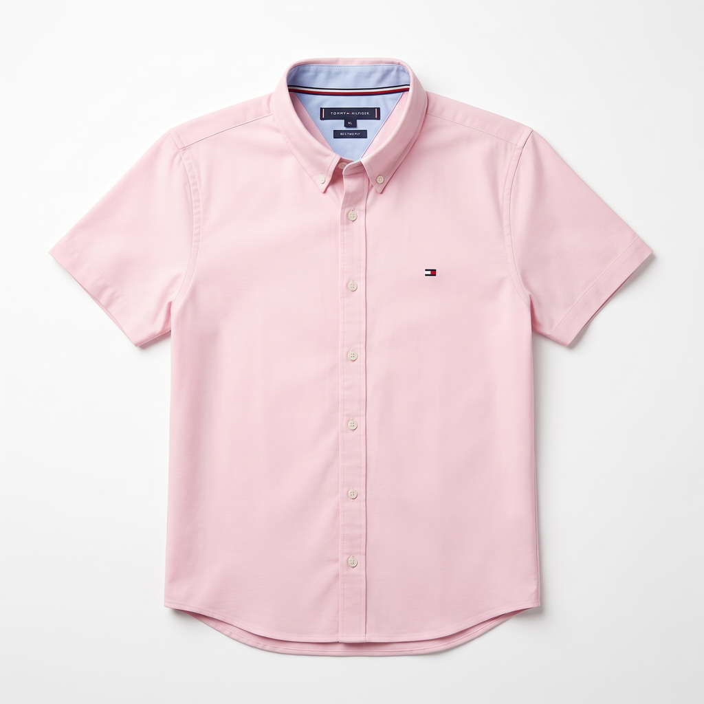 Camisa Tommy Hilfiger Classic Fit manga larga talla xl slim fit sirve para talla L