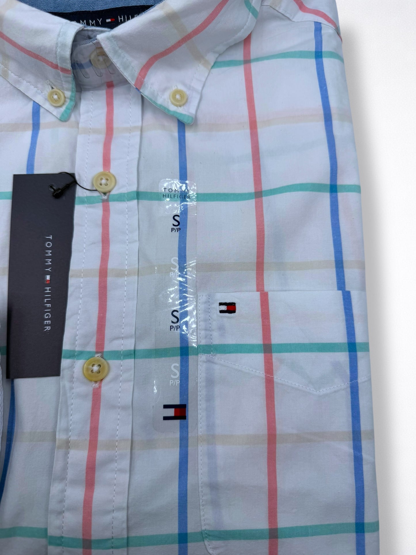 Camisa Tommy Hilfiger Classic Fit Manga Larga Talla S