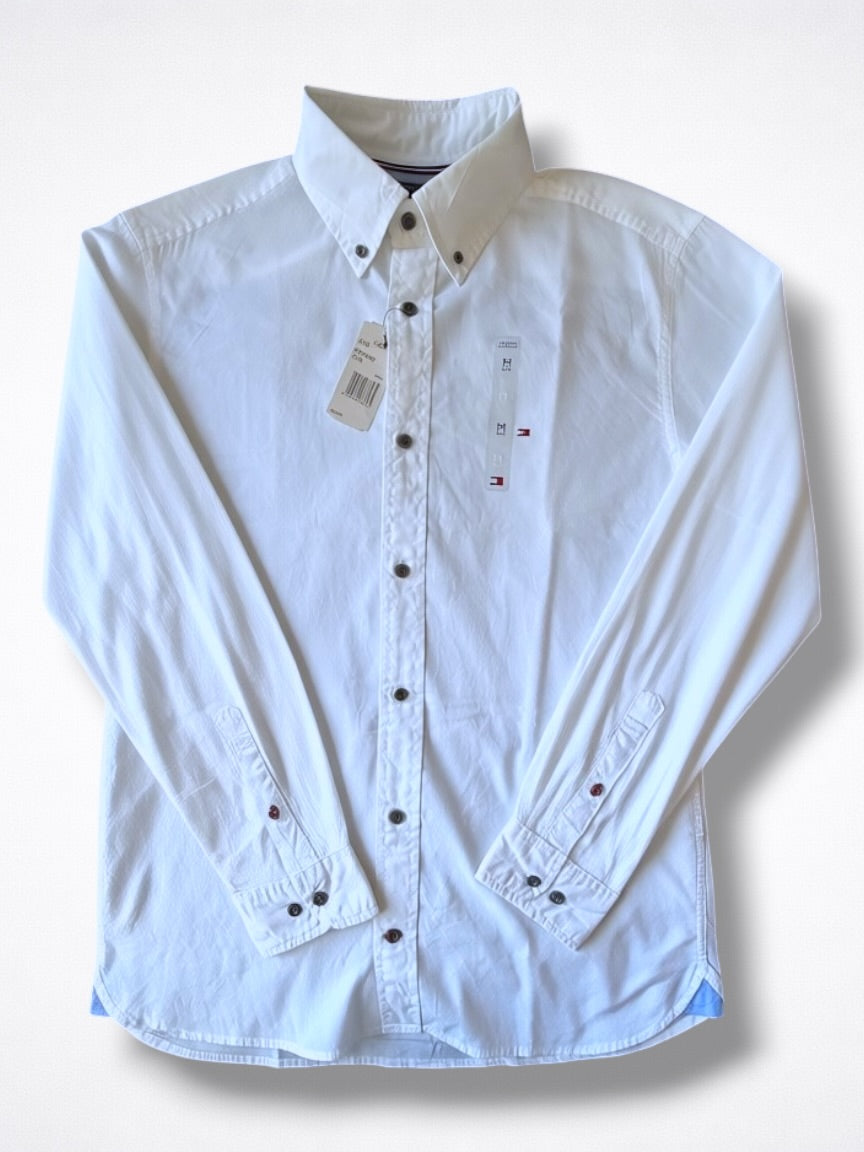 Camisa Tommy Hilfiger Classic Fit Manga Larga Talla M