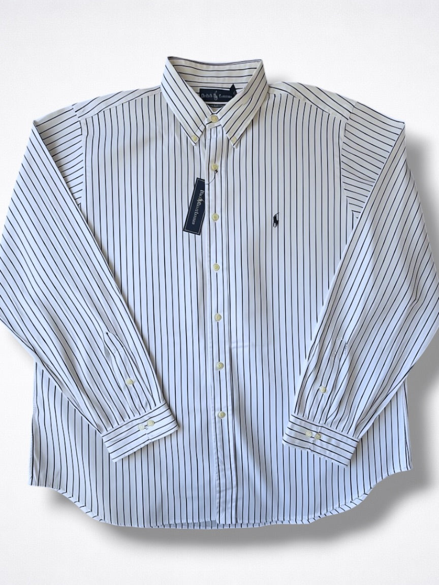 Camisa Polo Ralph Lauren Classic Fit Manga Larga Talla XXL