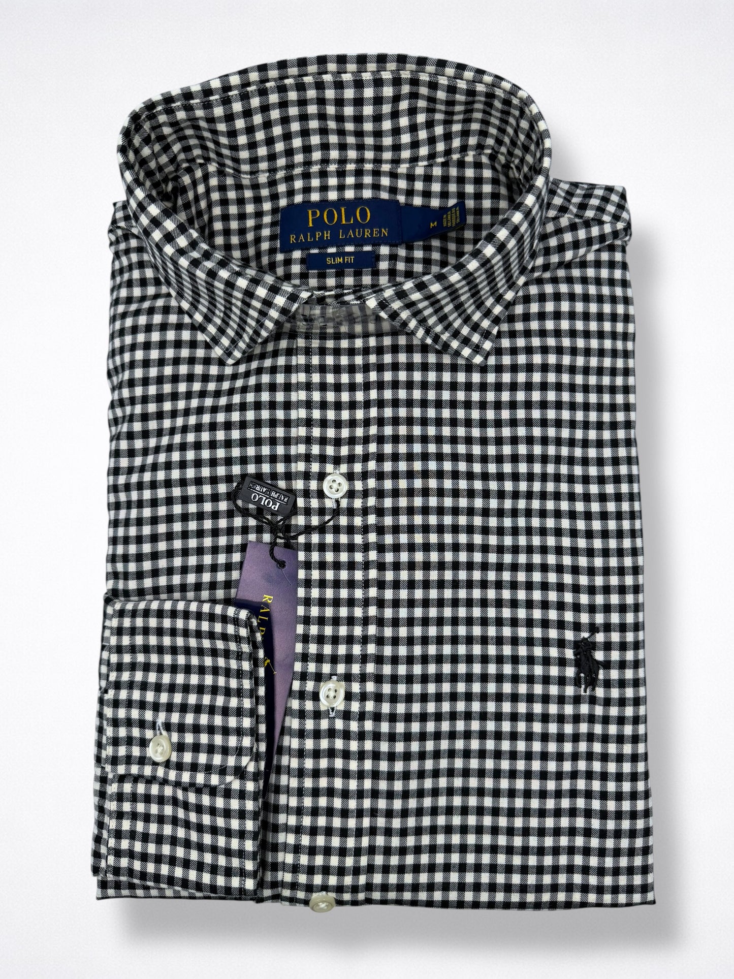 Camisa Polo Ralph Lauren Classic Fit Manga Larga Talla S