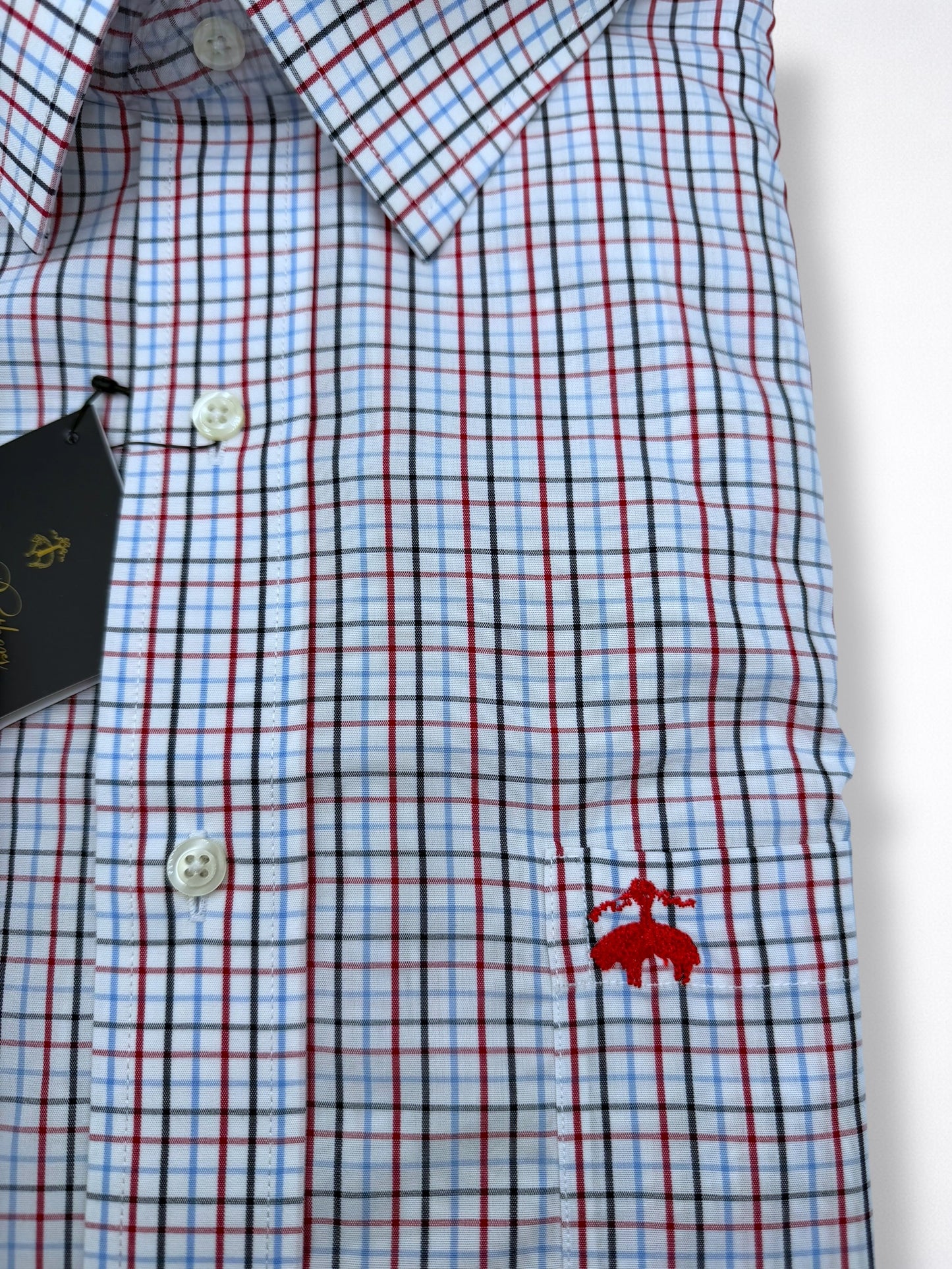 Camisa Brooks Brothers Classic Fit Manga Larga Talla L