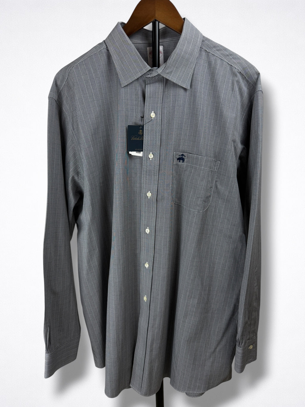Camisa Brooks Brothers Classic Fit Manga Larga Talla XL