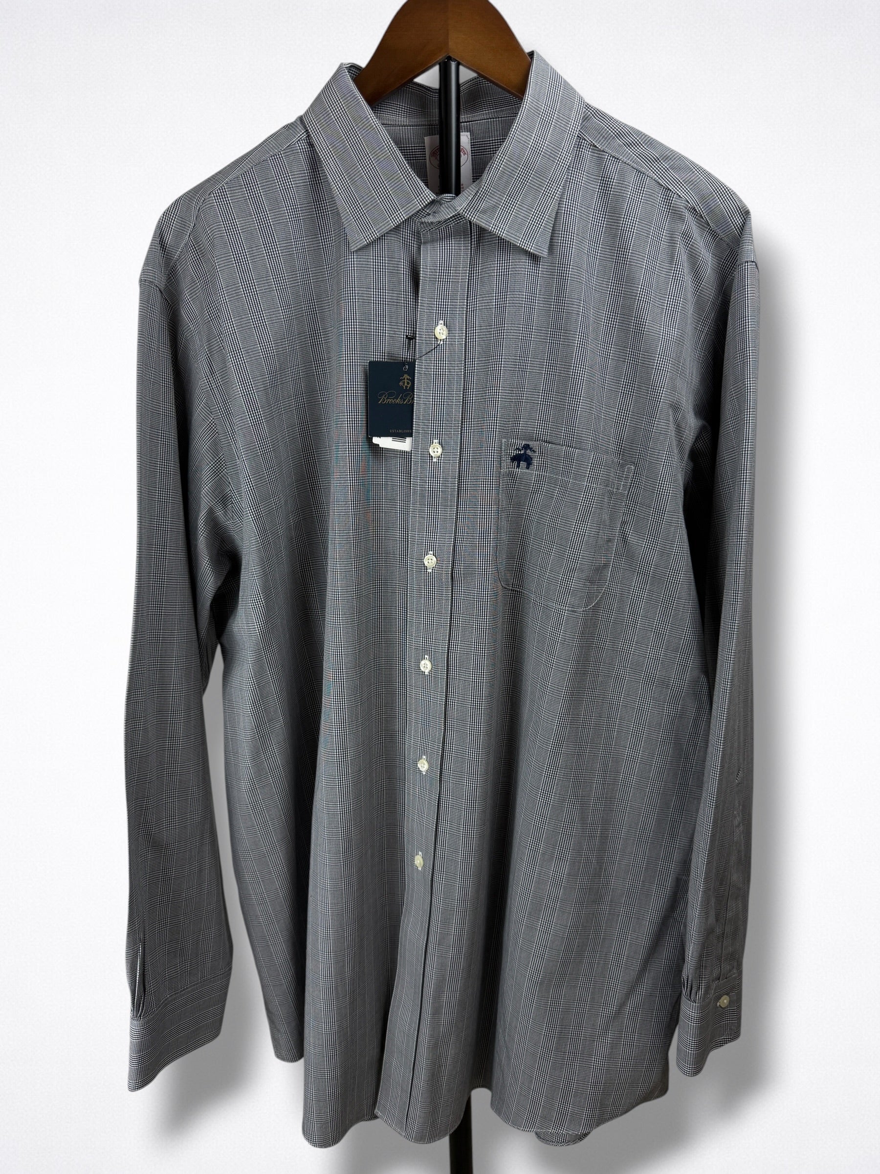 Camisa Brooks Brothers Classic Fit Manga Larga Talla XL
