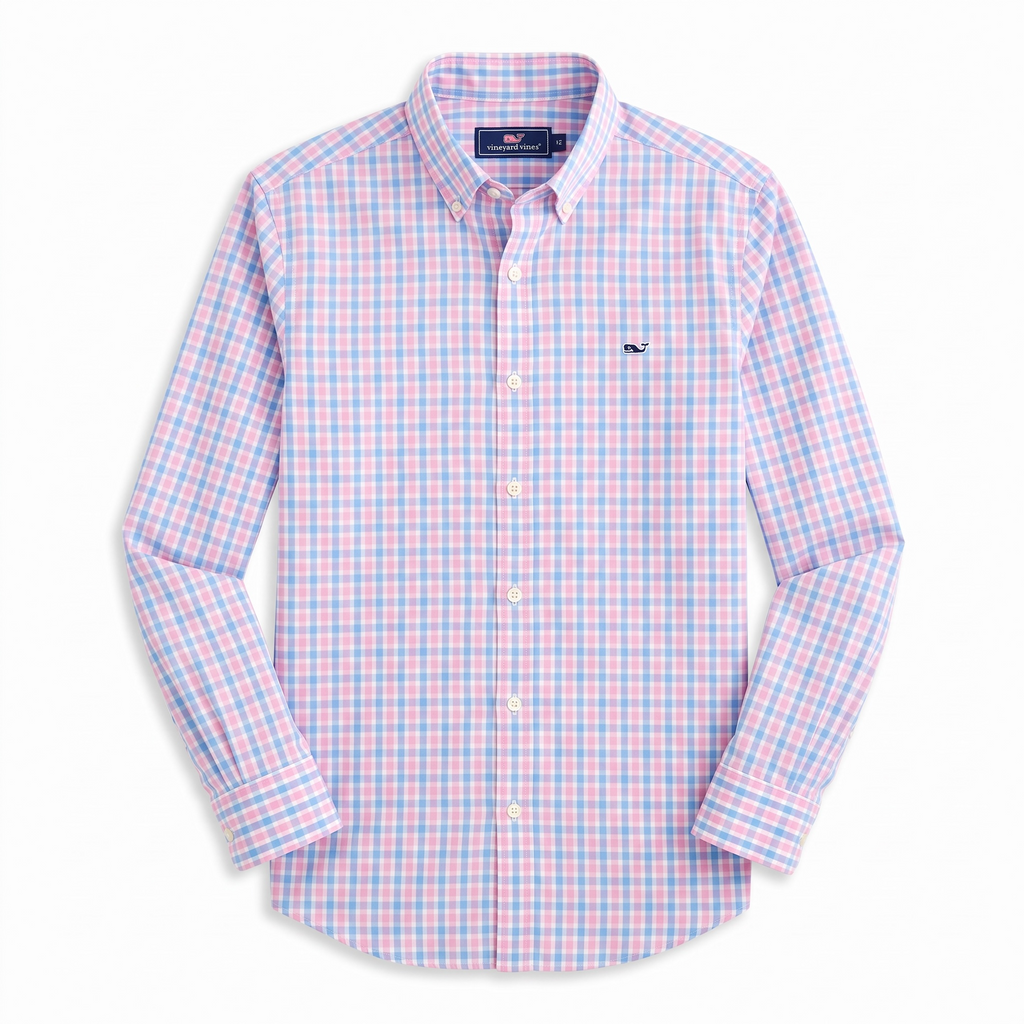 Camisa Vineyard Vines Classic Fit manga larga talla S
