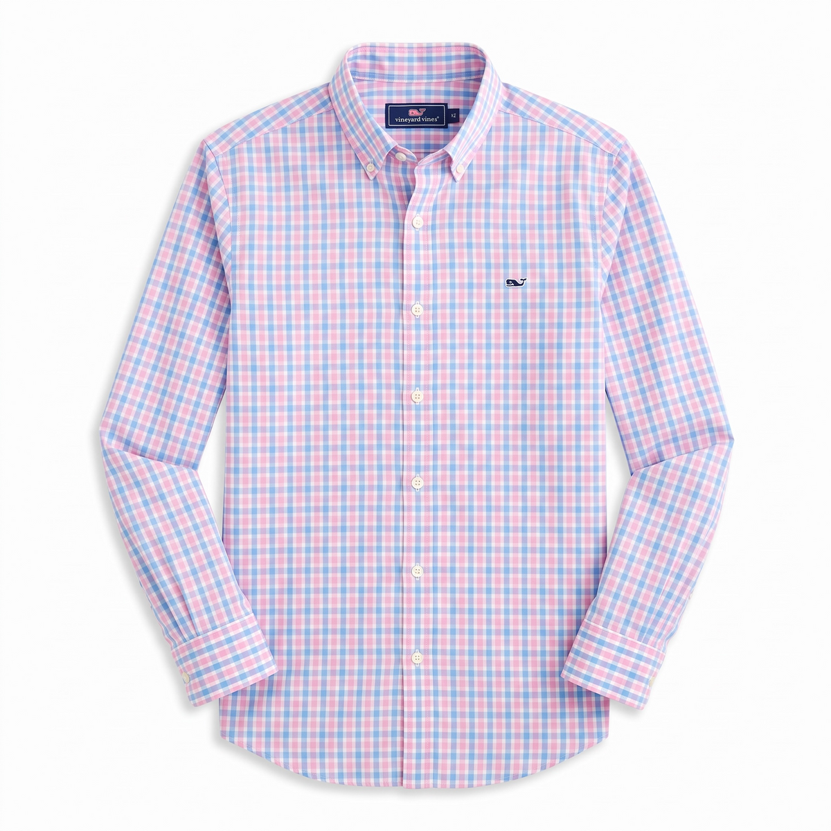 Camisa Vineyard Vines Classic Fit manga larga talla S