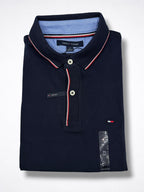 Playera Tommy Hilfiger Custom fit tipo polo talla M