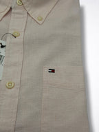Camisa Tommy Hilfiger Classic Fit Manga Corta de lino Talla M