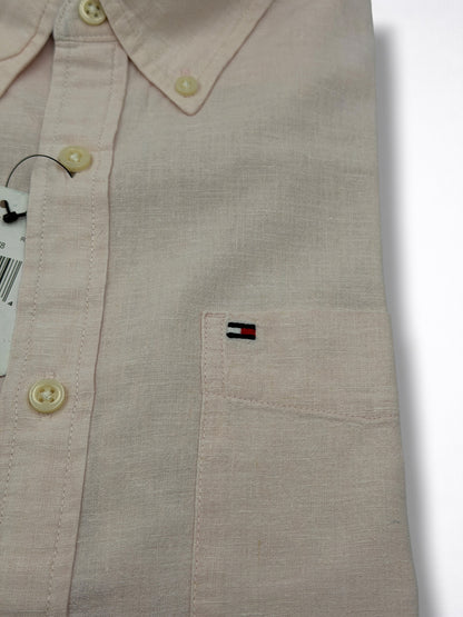 Camisa Tommy Hilfiger Classic Fit Manga Corta de lino Talla M