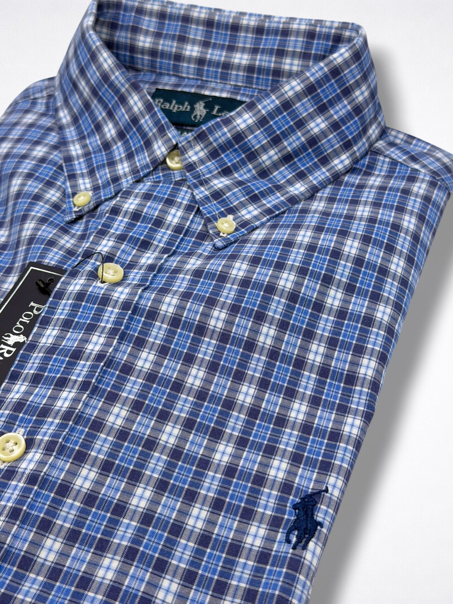 Camisa Polo Ralph Lauren Classic Fit Manga Larga Talla M