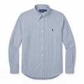 Camisa Polo Ralph Lauren Custom Fit manga larga talla L