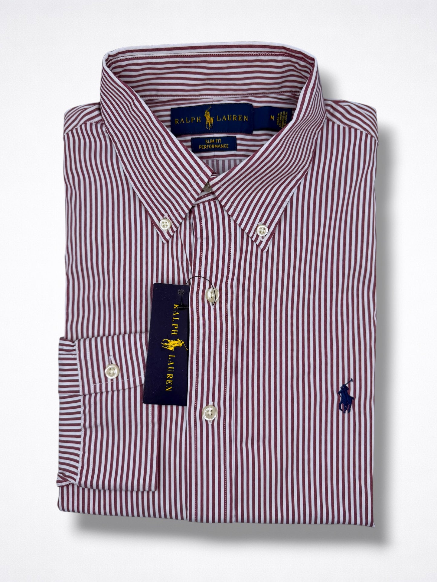 Camisa Polo Ralph Lauren Classic Fit Manga Larga Talla S