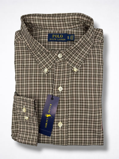 Camisa Polo Ralph Lauren Classic Fit Manga Larga Talla XL