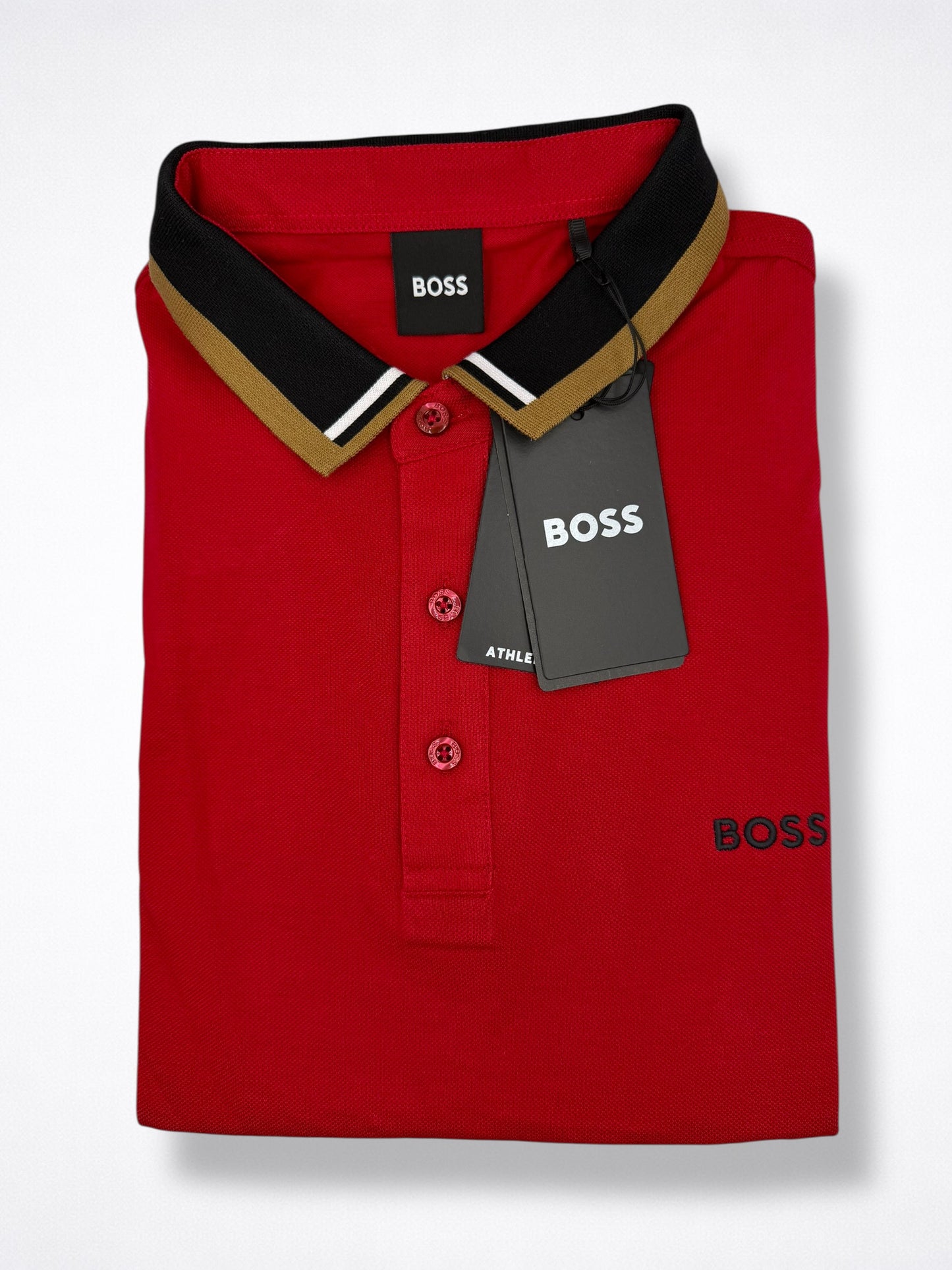 Playera Boss Regular Fit Tipo Polo Talla L