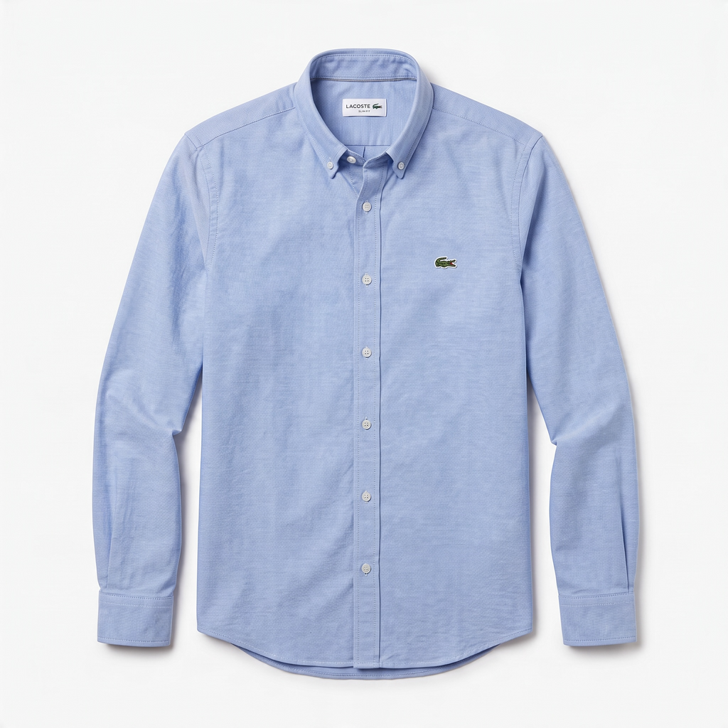 Camisa Lacoste talla XL slim fit stretch, viene reducida, sirve para talla M