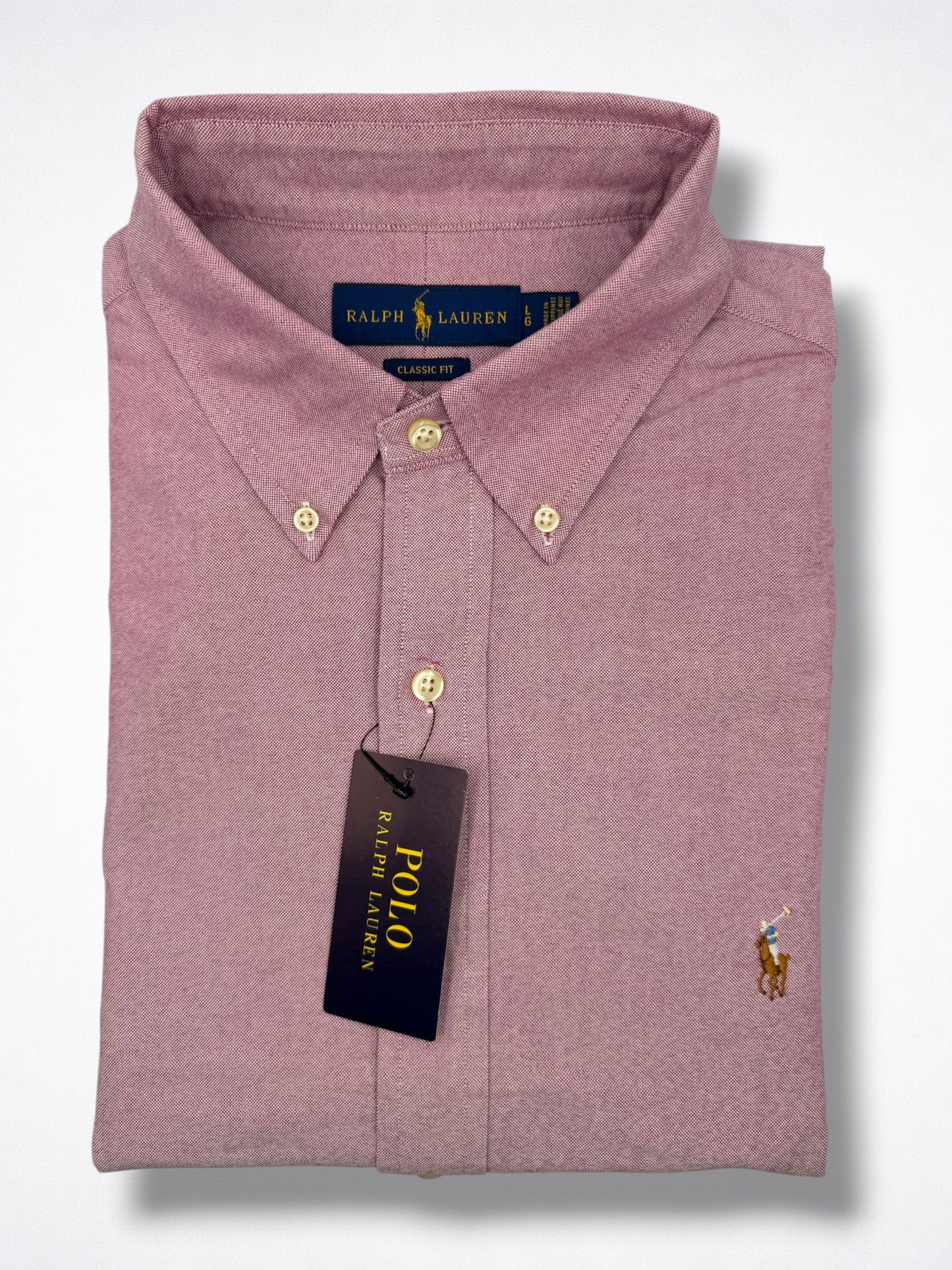 Camisa Polo Ralph Lauren Classic Fit Manga Corta Talla L