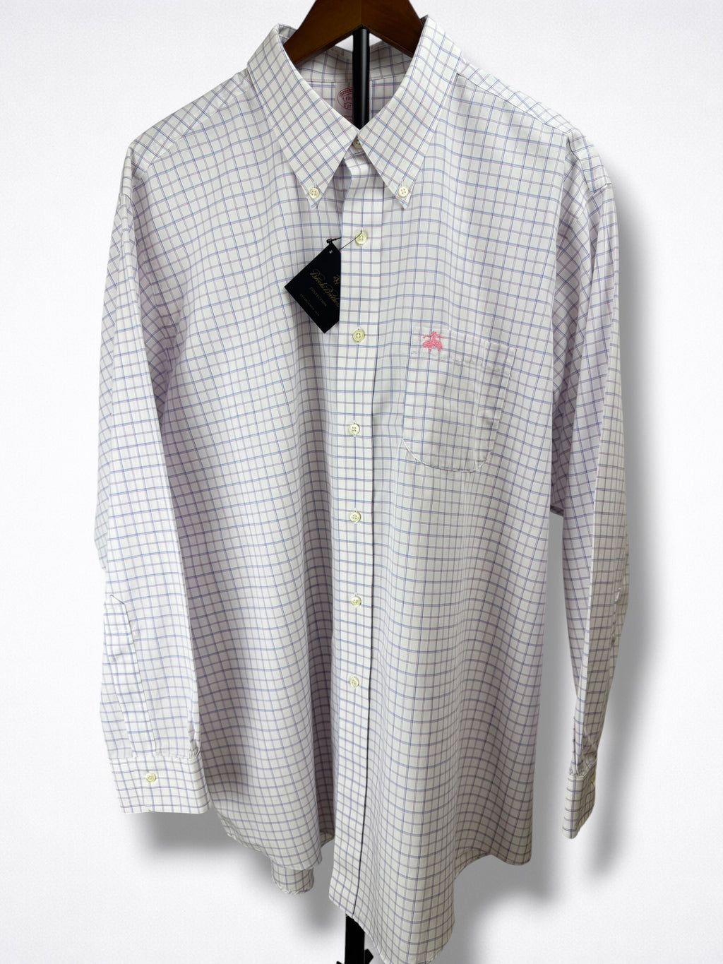 Camisa Brooks Brothers Classic Fit Manga Larga Talla XXL