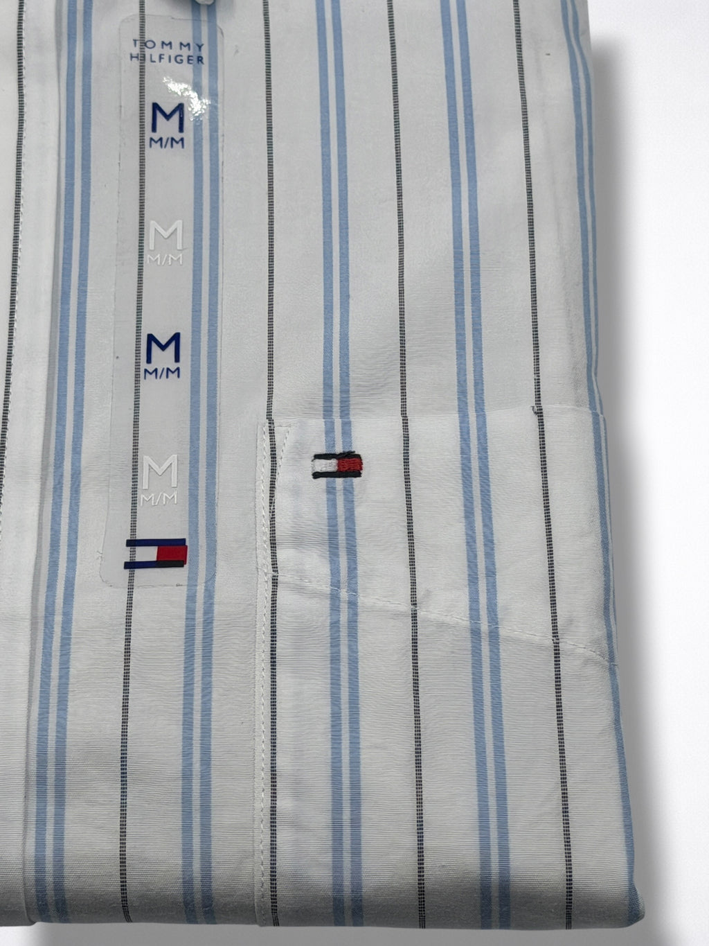 Camisa Tommy Hilfiger Classic Fit manga larga talla M