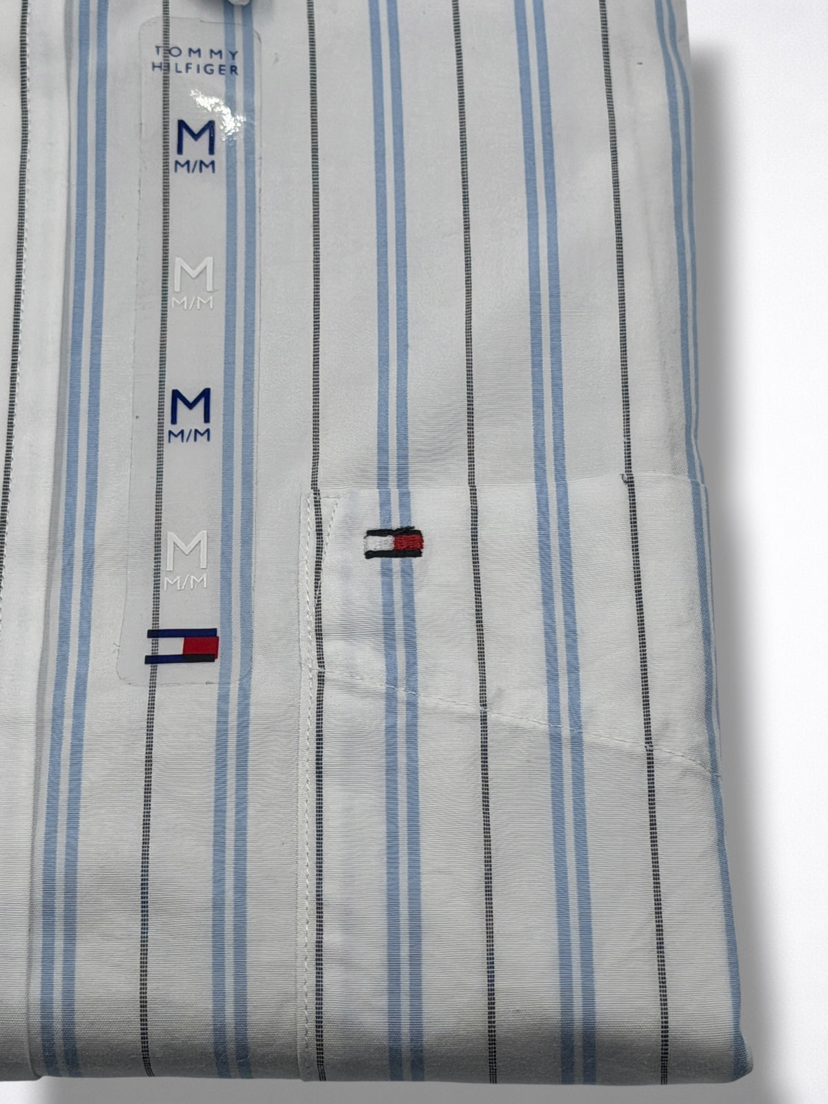 Camisa Tommy Hilfiger Classic Fit manga larga talla M