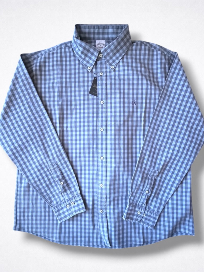 Camisa Brooks Brothers Classic Fit Manga Larga Talla XL