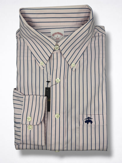 Camisa Brooks Brothers Classic Fit Manga Larga Talla XL
