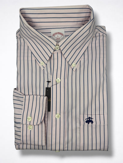Camisa Brooks Brothers Classic Fit Manga Larga Talla XL