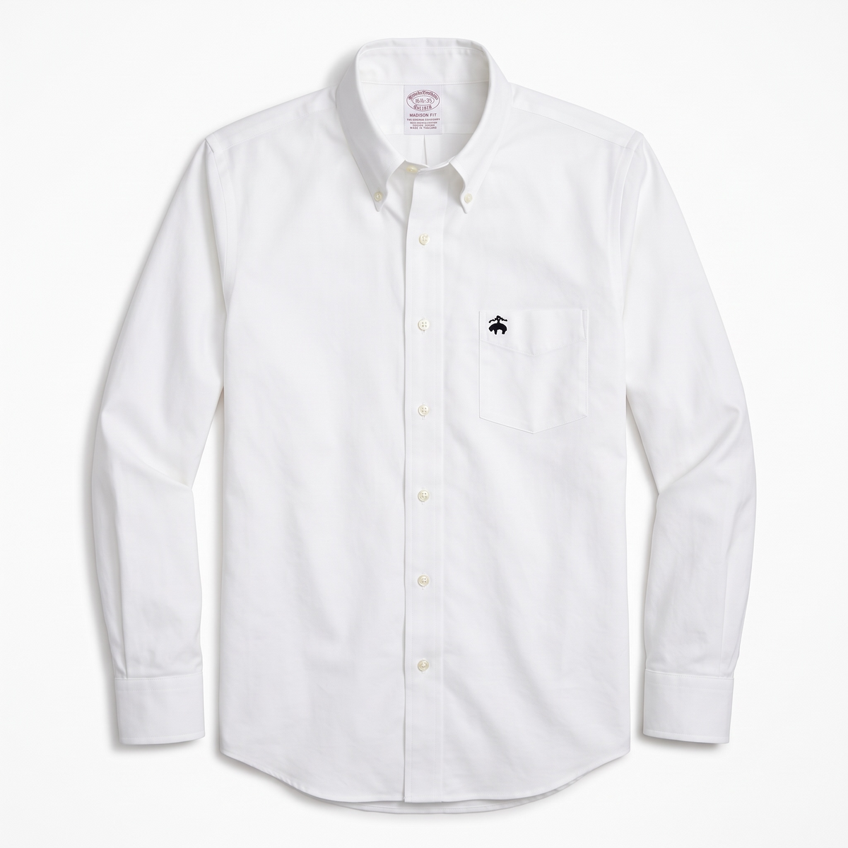 Camisa Brooks Brothers Classic Fit manga larga talla L